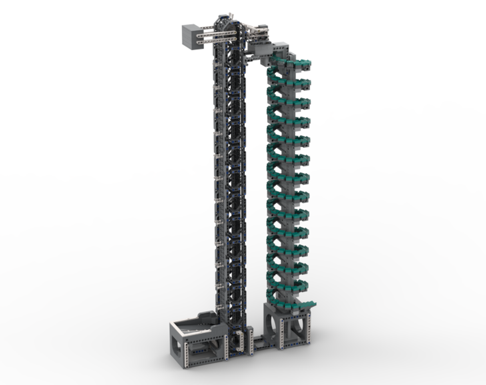 Conveyor with Cheese Spiral