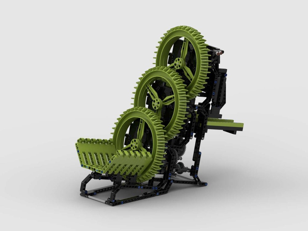 Tri-Wheel Lane Splitter