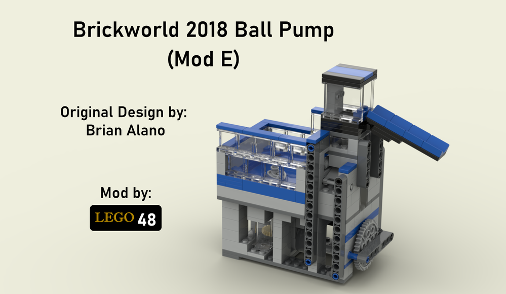 Brickworld 2018 Ball Pump (Mod E)