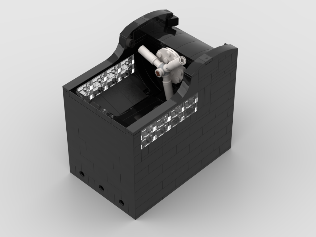 Inline Shared Power Tri-Wheel