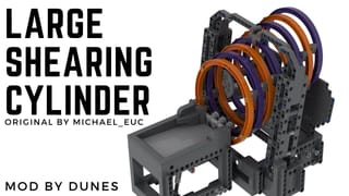 Large Shearing Cylinder